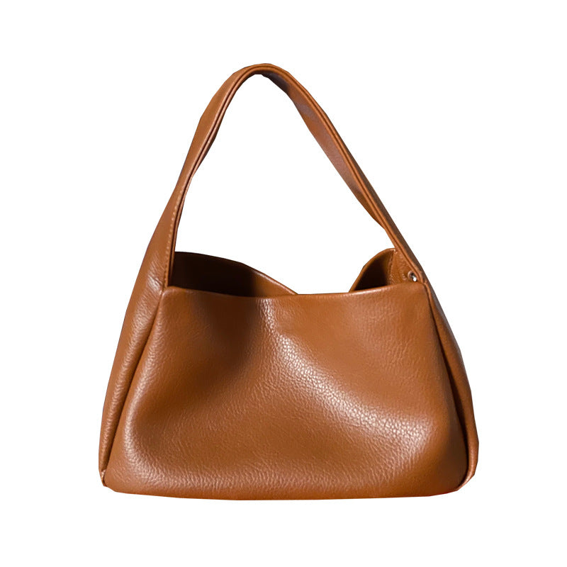 Women's Style Lychee Pattern Fashion Soft Leather Bags