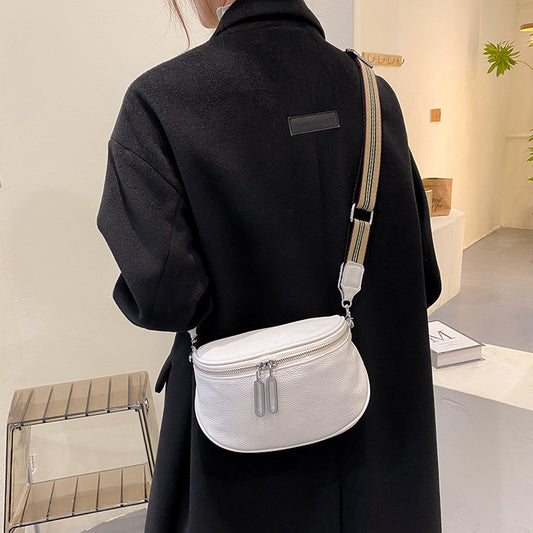 Women's Genuine Leather Trendy Fashion Soft Top Bags