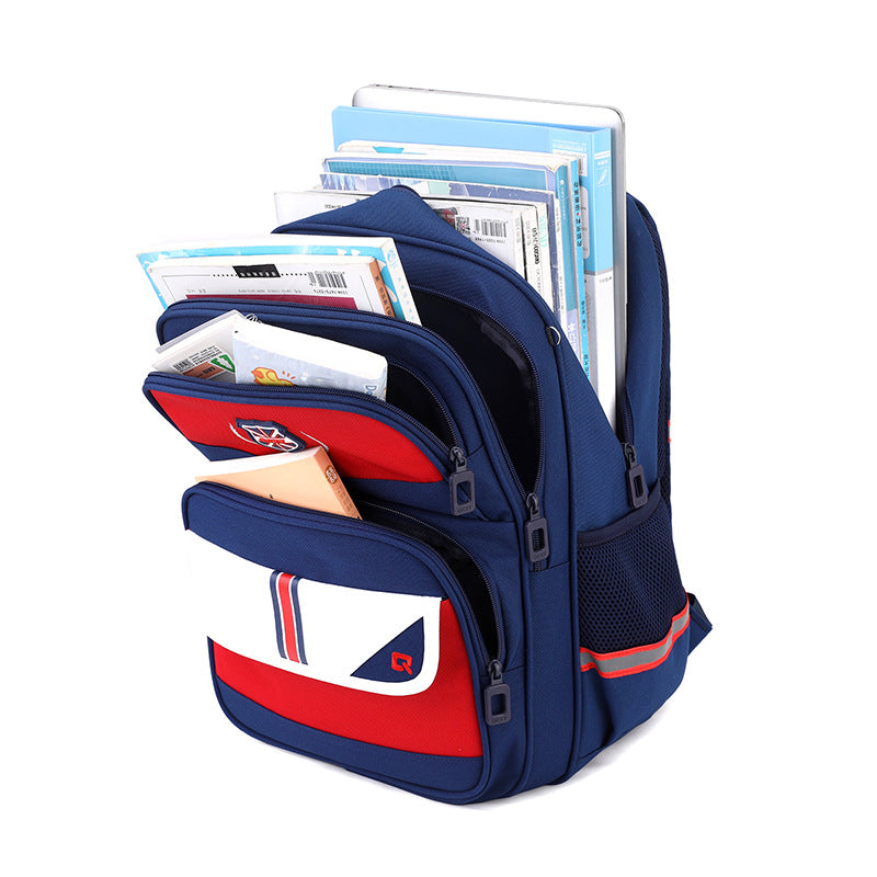 Children's British Style Primary Grade Super Light Elementary School Students' Schoolbags