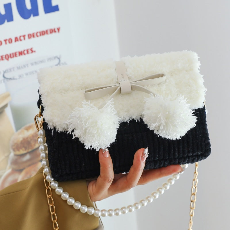 Hand-woven Homemade Wool Material Gifts For Girlfriend Bags