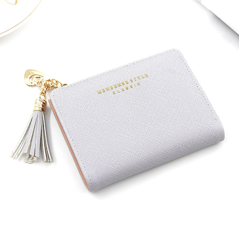 Women's Fashion Large Capacity Multifunctional Clutch Short Ladies Wallet