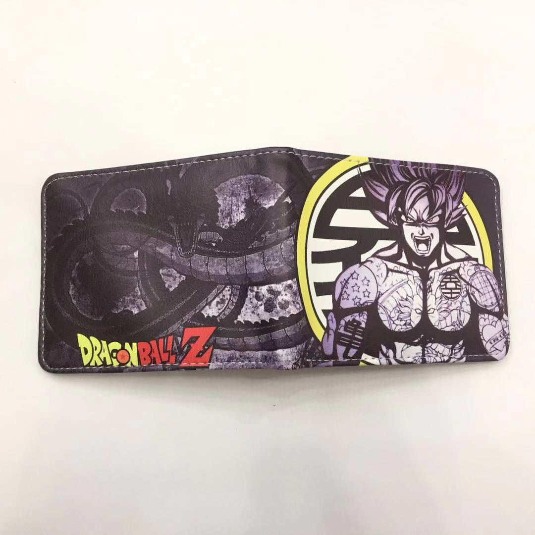 Women's & Men's Dragon Ball Peripheral Short Turtle Wu Fold Coin Purses