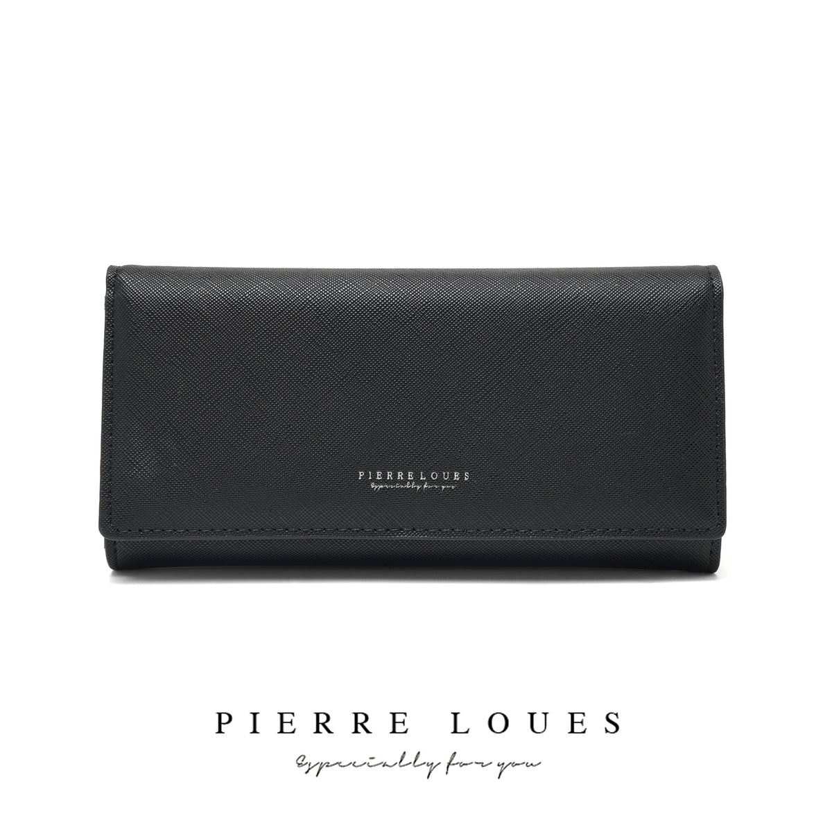 Women's Simple Large Capacity Clutch Cross Pattern Ladies Wallet