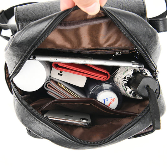 Women's Large Capacity Trendy Elegant Simple College Backpacks