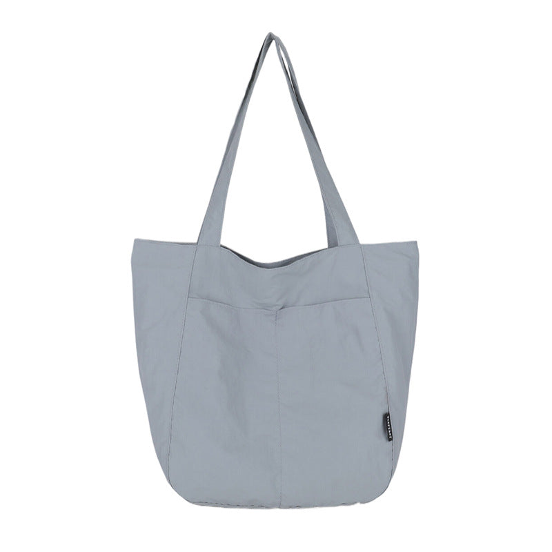 Women's Nylon Large Capacity Solid Color Portable Women's Shoulder Bag