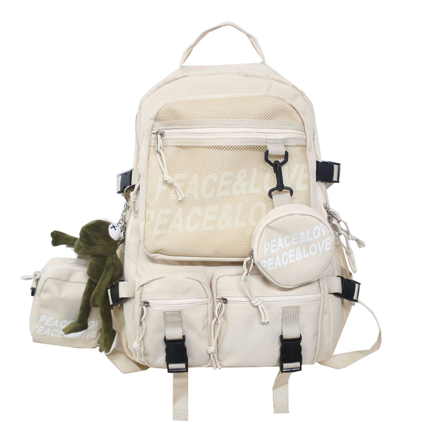 Large Capacity College Female Korean High Middle School Students' Schoolbags