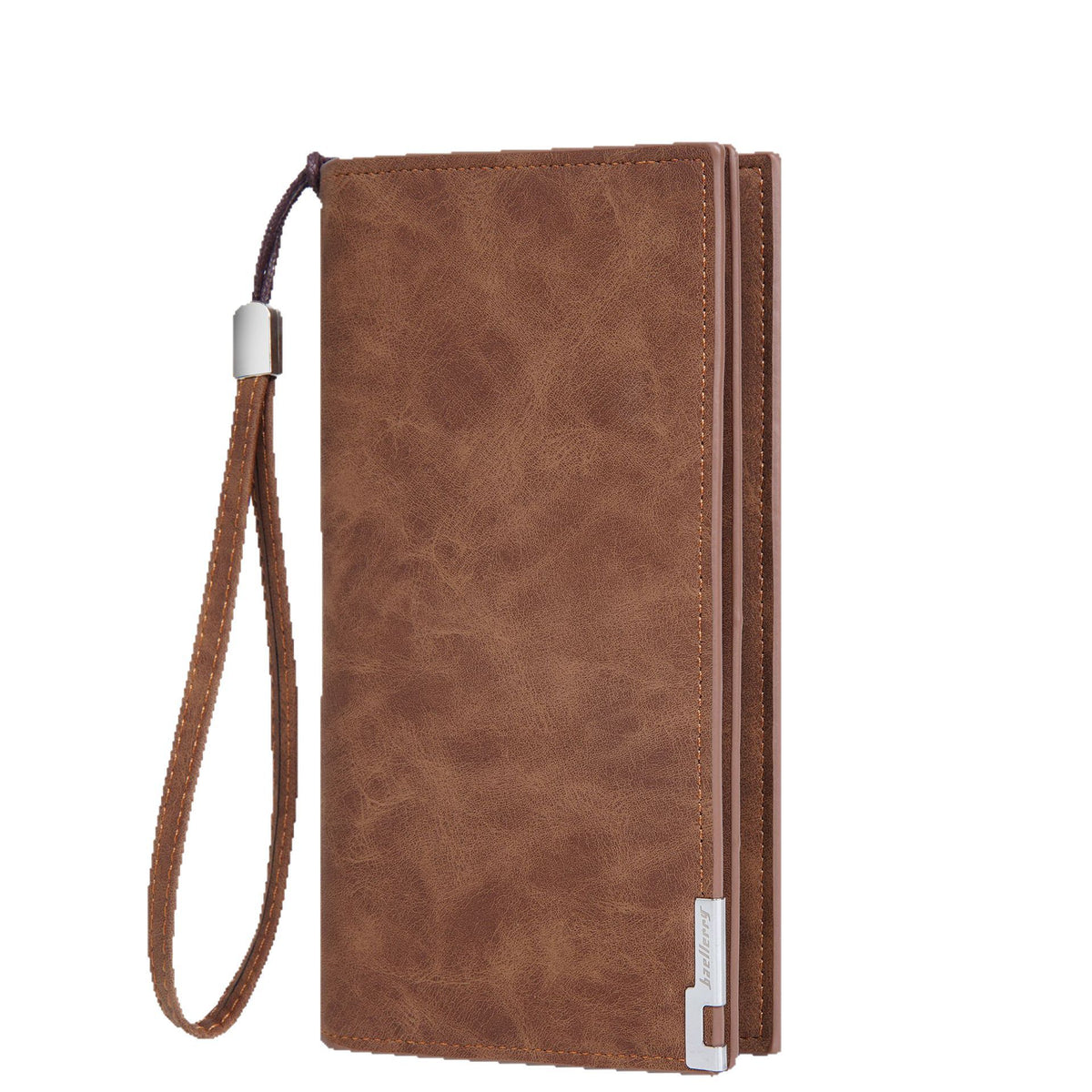 Men's Retro Long Integrated High-grade Leather Handbags