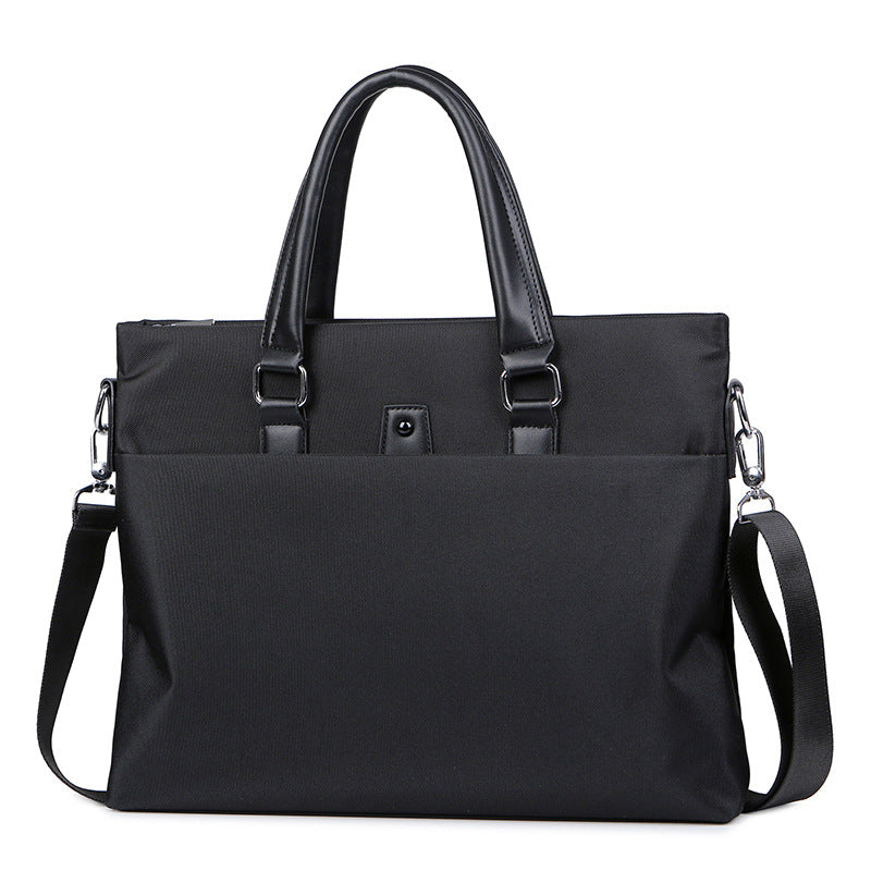 Men's Portable Horizontal Oxford Cloth Trendy Large Men's Briefcases