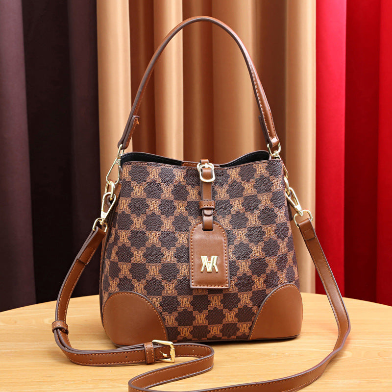 Women's High-grade Affordable Luxury Fashion Elegant Big Bucket Bags
