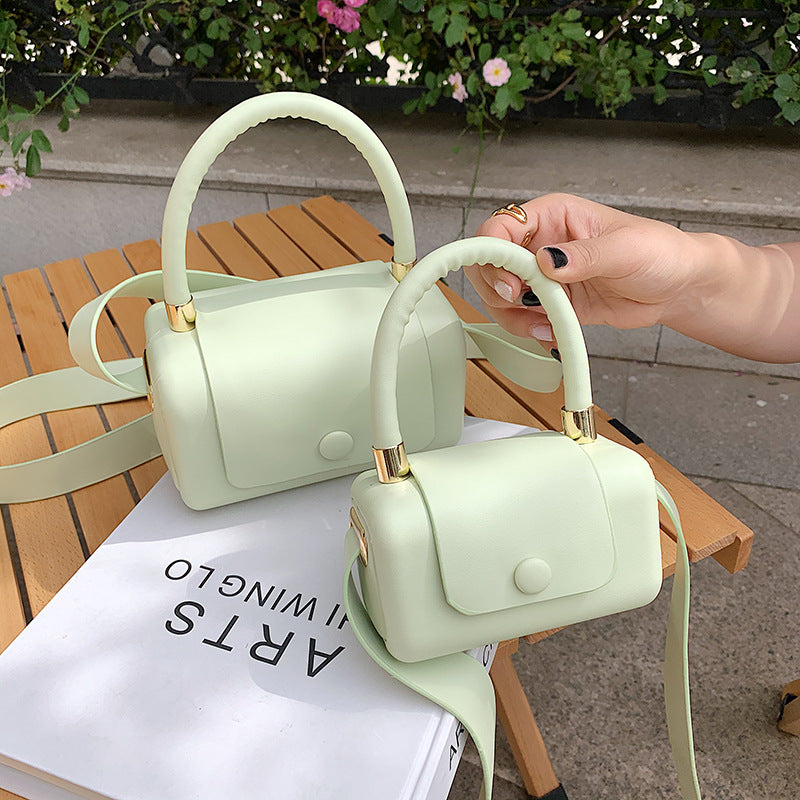 Women's Fashionable Pottery Popular Candy Color Simple Handbags