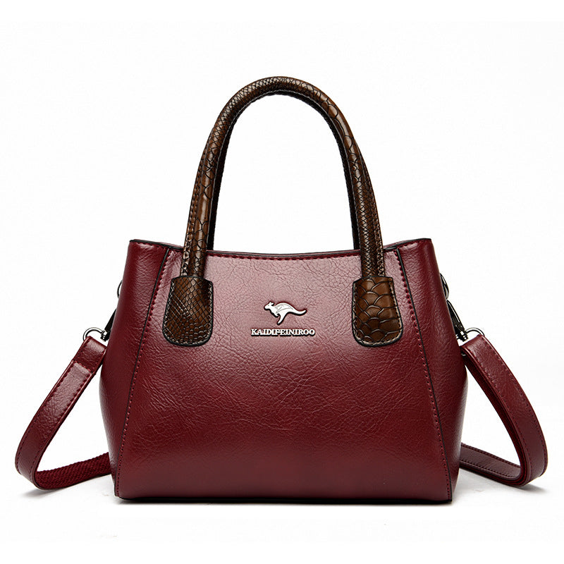 Women's Fashion Female Elegant Hand Holding Big Handbags