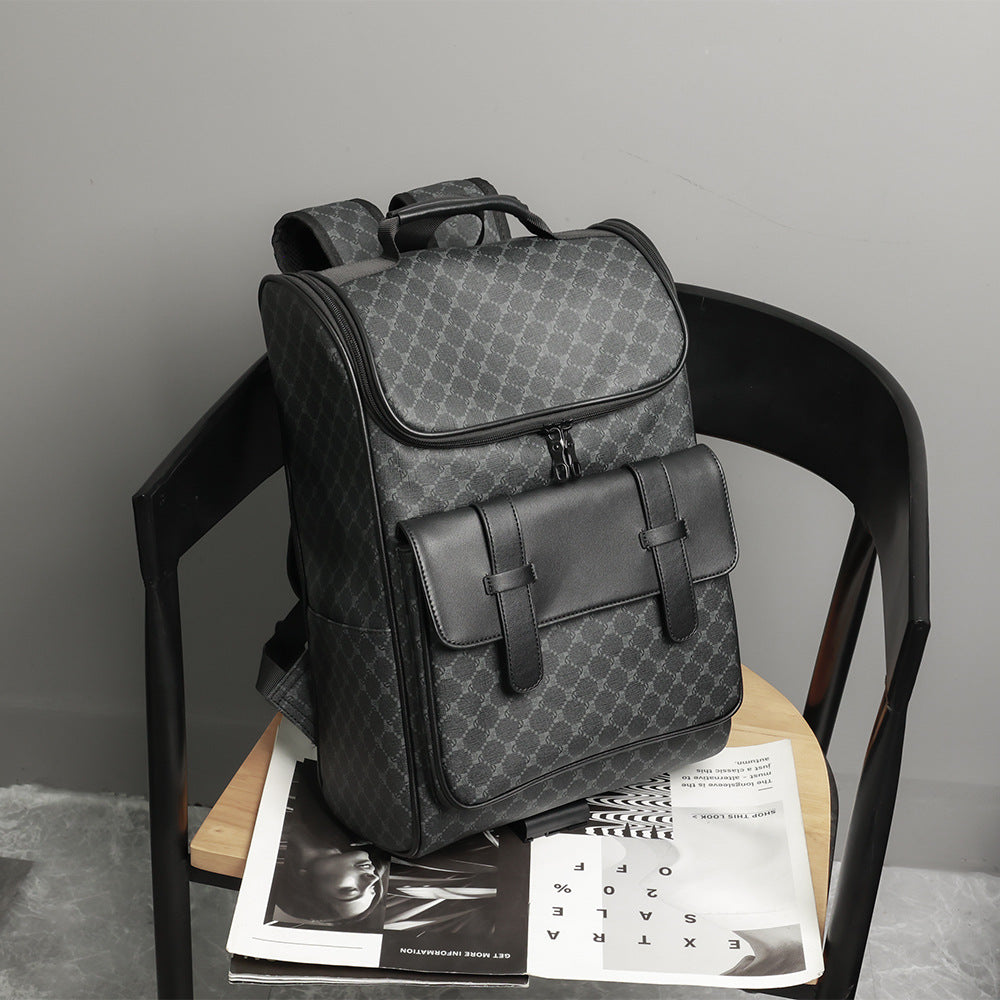 Men's Versatile Large Capacity Fashion Korean Style Connector Backpacks