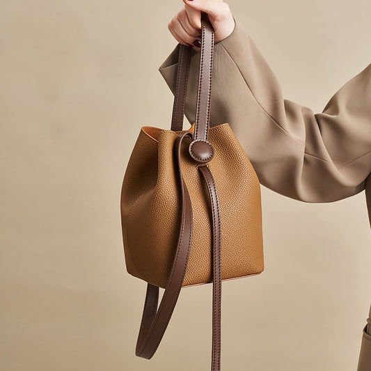 Women's Vegetable Basket High-grade Fashion Commuter Bucket Bags