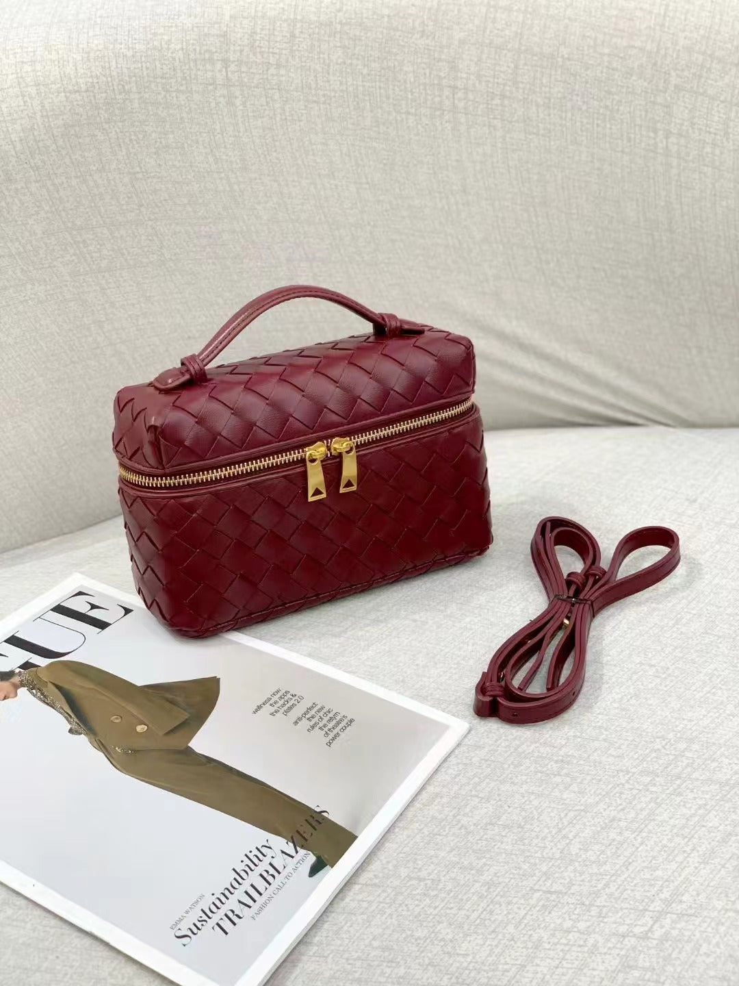 Elegant Box Rhombus Chain Western Fashion Women's Handbag