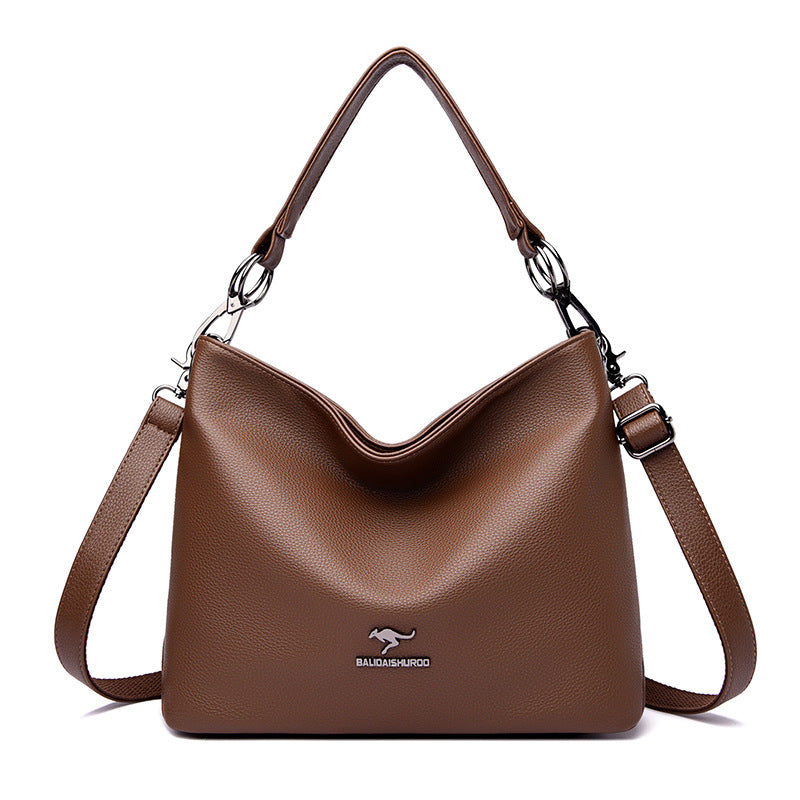 Women's Large Capacity Big Mom Simple Crossbody Bags