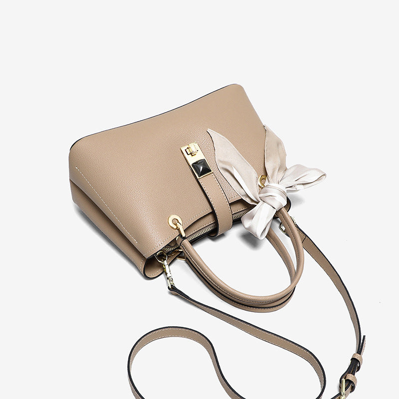 Women's Genuine Leather Elegant Female Birthday High Sense Women's Handbag