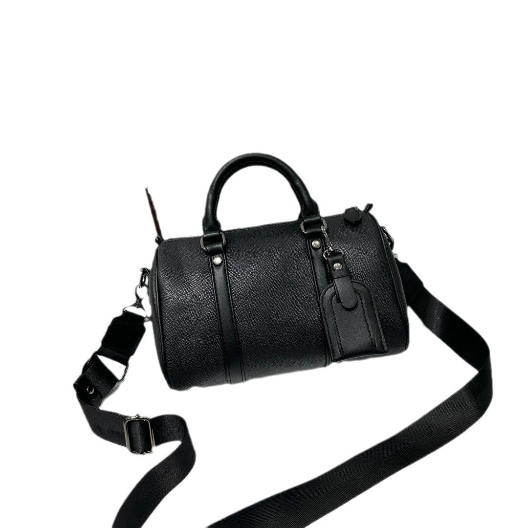 Fashion Simple Boston Pillow Unisex Boy Handbags