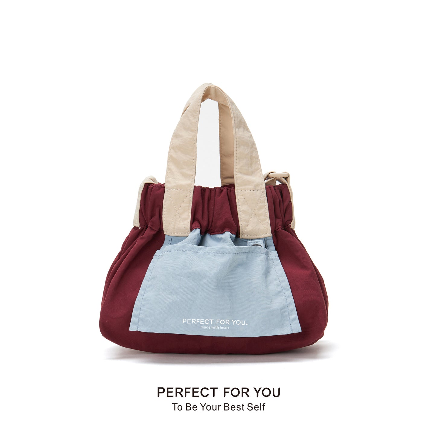 Singapore Design Dopamine Color Matching Canvas Crossbody Bags