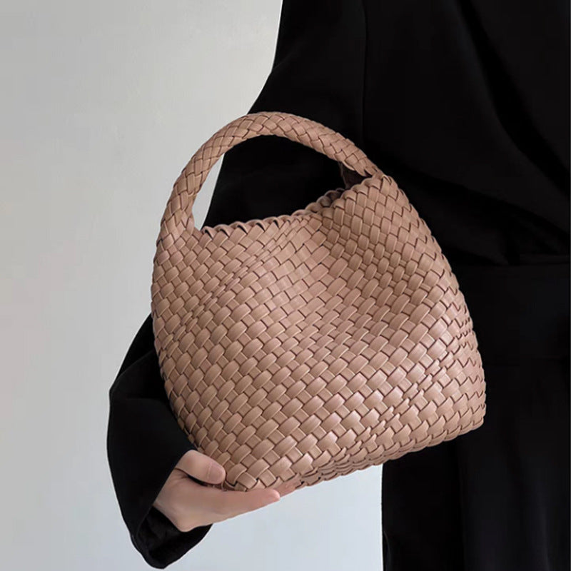 Women's Hand-woven Large Capacity Trendy Vegetable Basket Bags