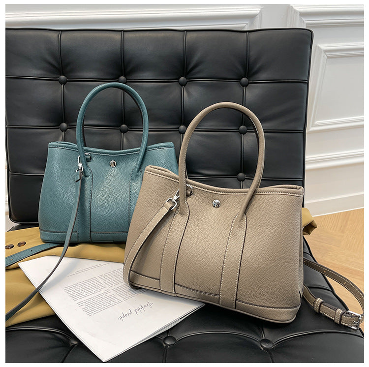 Women's Fashion Commuter Large Capacity Texture Portable Crossbody Bags