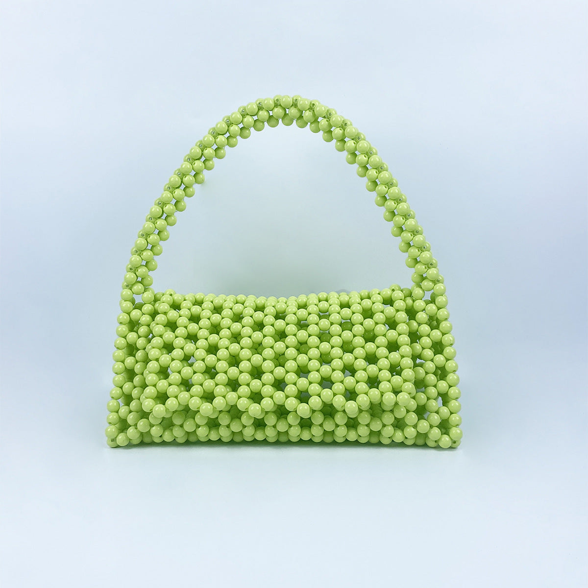 Women's Hand-woven Acrylic Beaded Retro Fairy Triangle Handbags