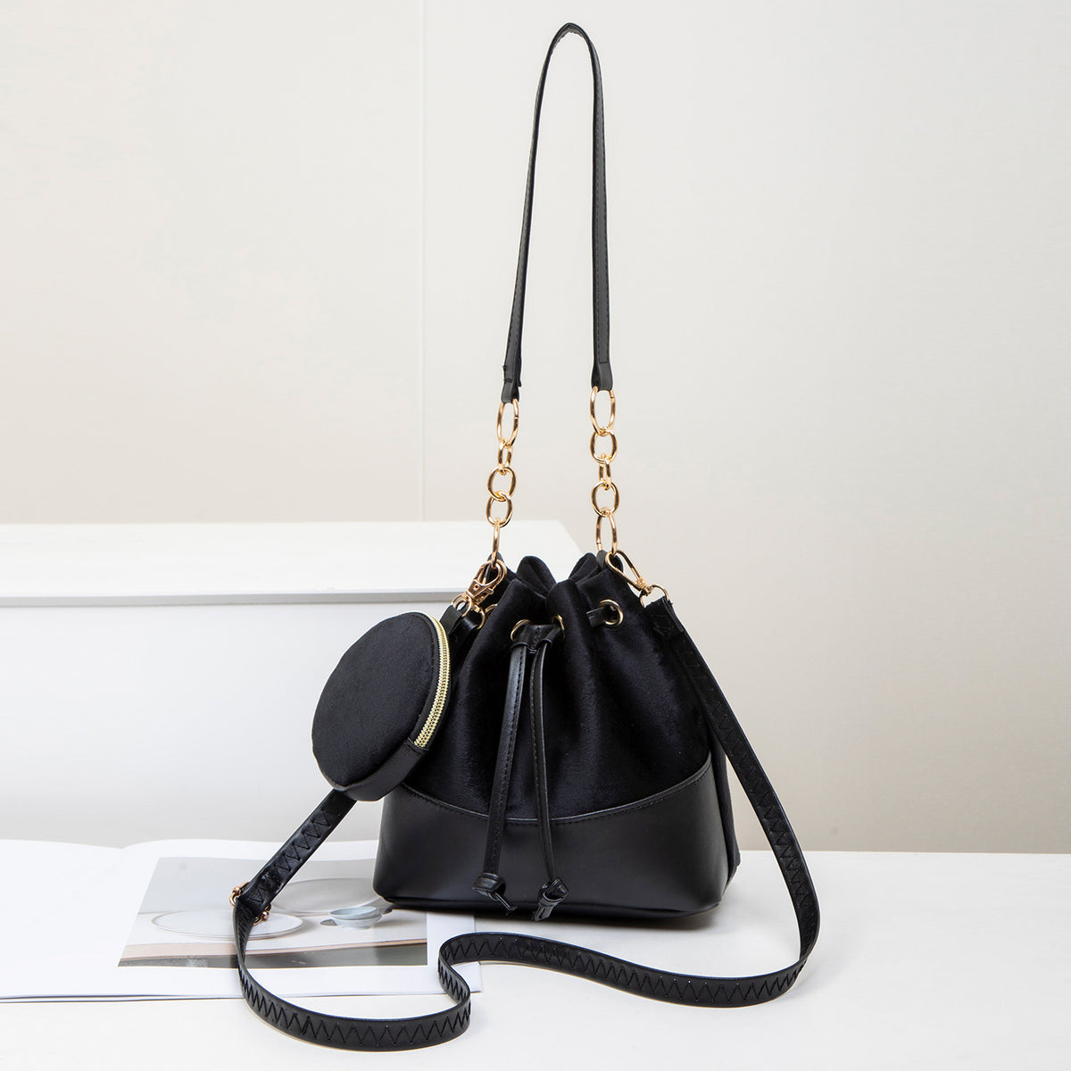 Glamorous Creative Cool Women's Two-piece Unique Women's Shoulder Bag