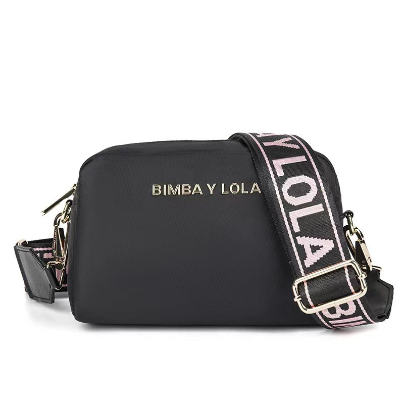 Stylish Women's Spanish Detachable Strap Letter Shoulder Bags