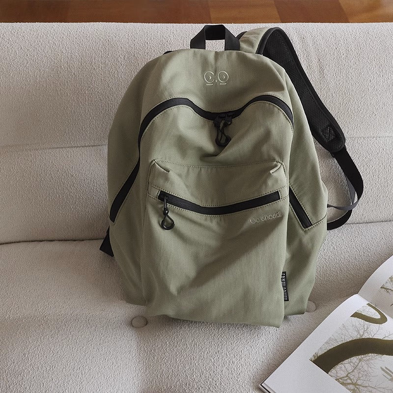 Korean Style Simple High Lightweight Female Backpacks