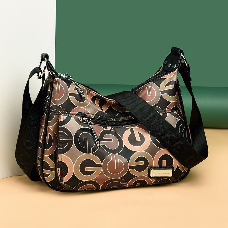 Waterproof Oxford Cloth Summer Large Capacity Crossbody Bags