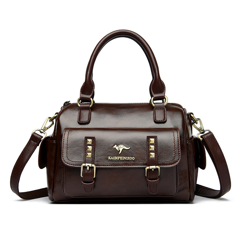 Women's Stylish Fashion Contrast Color Elegant Handbags