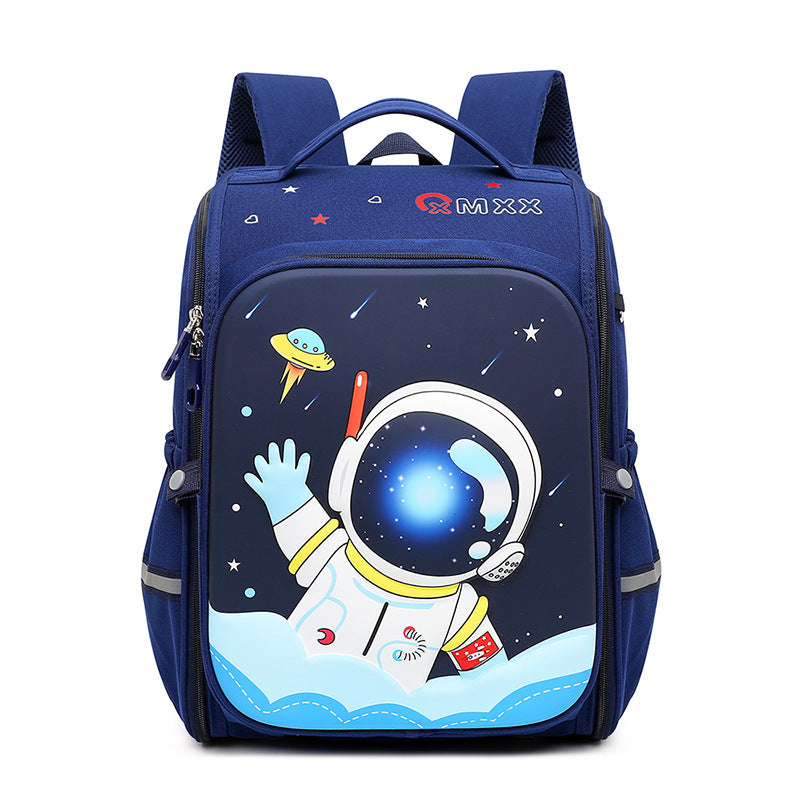 Primary Boys Cartoon Cute Spine Protection Elementary School Students' Schoolbags