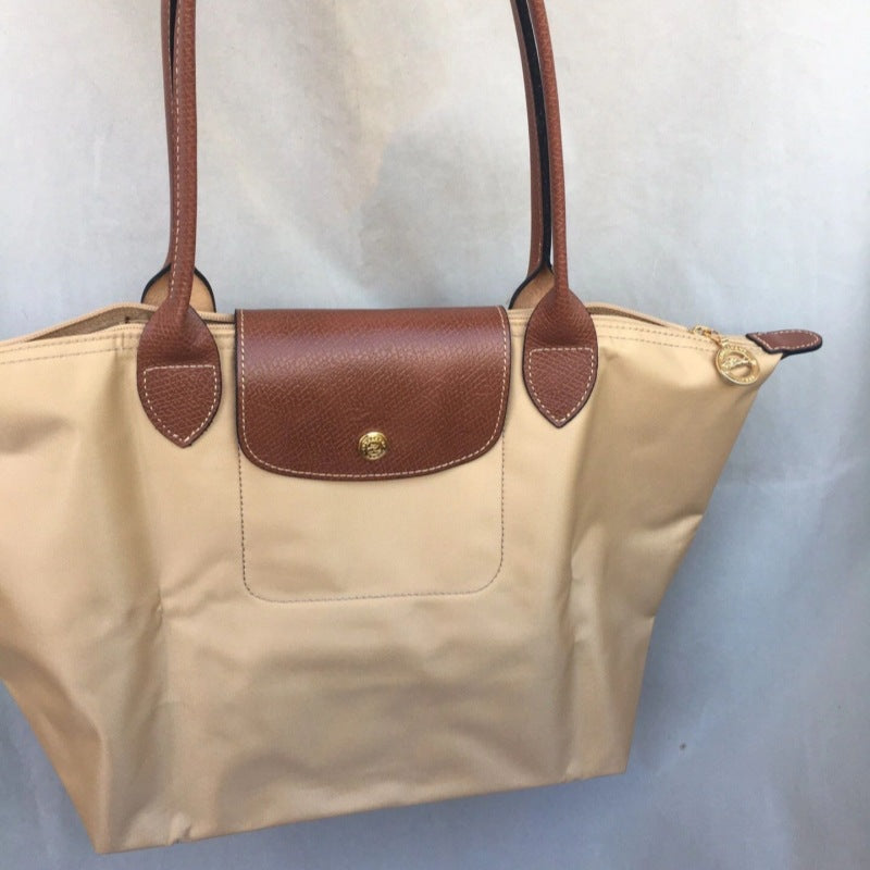 Women's French Embroidery Dumpling Folding Large Capacity Dragon Handbags