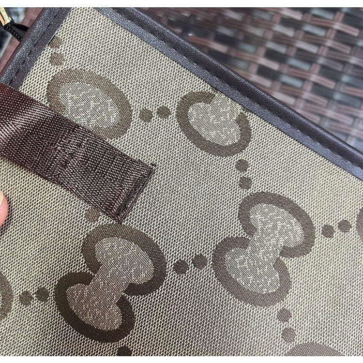 Style Simple Letters Personal Hygiene Commuter Rice Women's Handbag