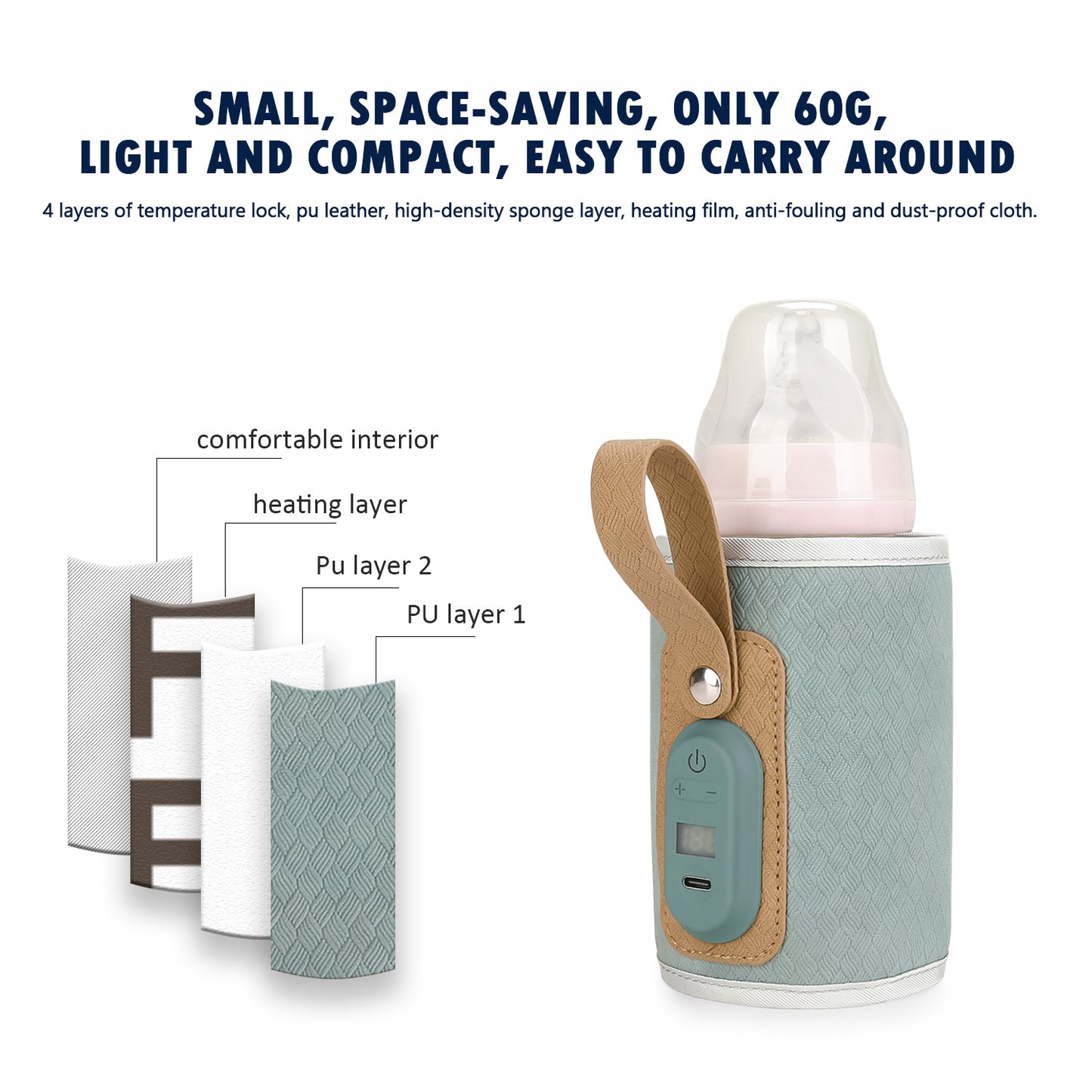 Insulation Feeding Bottle Maternal Constant Temperature Mummy Portable Adjustment Bags
