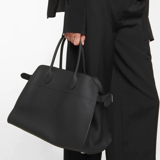 First Layer Cowhide Genuine Leather Large Handbags