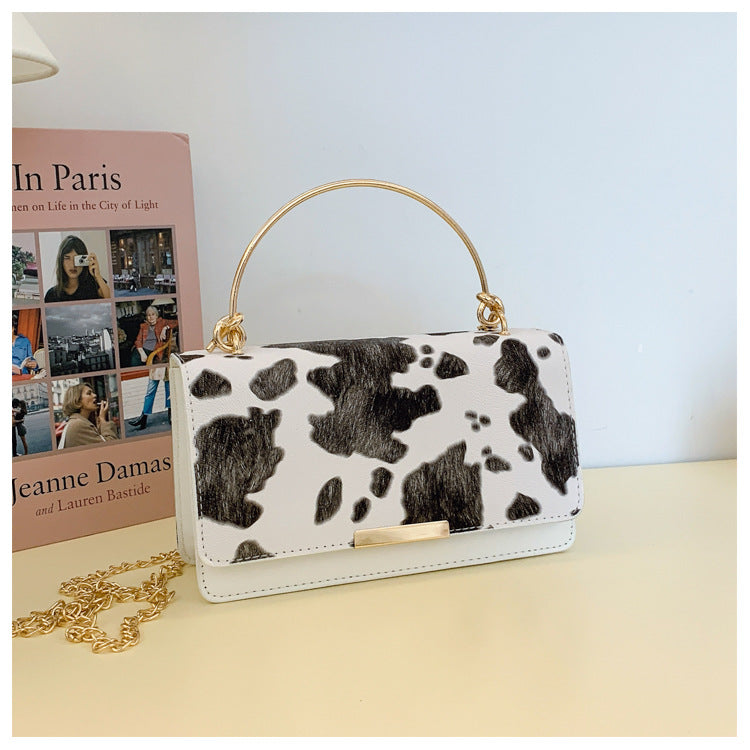 Women's Fashionable Printing Summer Large Capacity Cows Women's Shoulder Bag