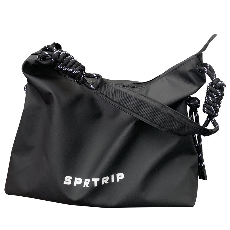 Women's Simple Letter Large Capacity Oxford Cloth Tote Bags