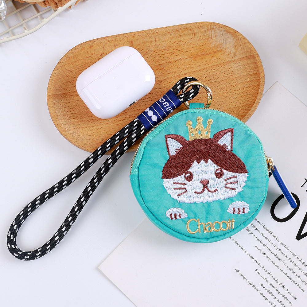 Women's Cartoon Waterproof Nylon Needle Embroidery Fashion Commuter Bags
