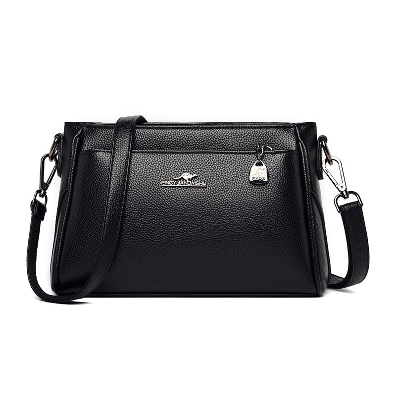 Women's Classic Plain Kangaroo Fashion Mom Crossbody Bags