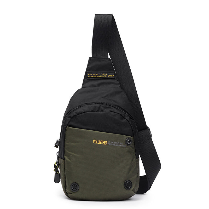 Men's Glamorous Leisure Oxford Cloth Canvas Men's Chest Bags
