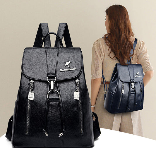 Women's Unique Kangaroo Large Capacity Leisure Backpacks
