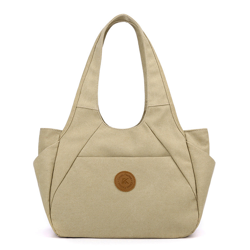 Women's Fashionable Simple Korean Style Large Capacity Portable Shoulder Bags