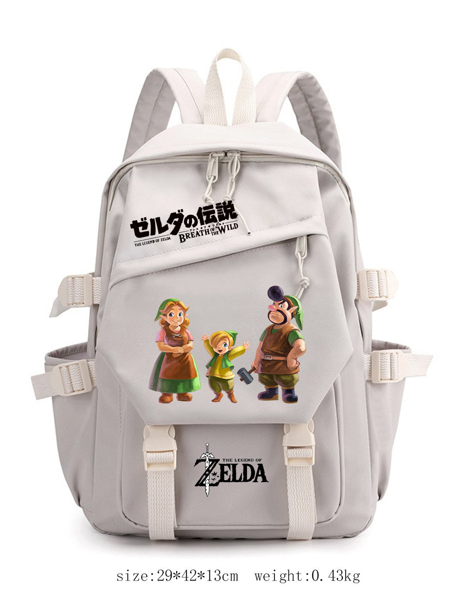 Of Zelda Series Game Leisure Trend Backpacks