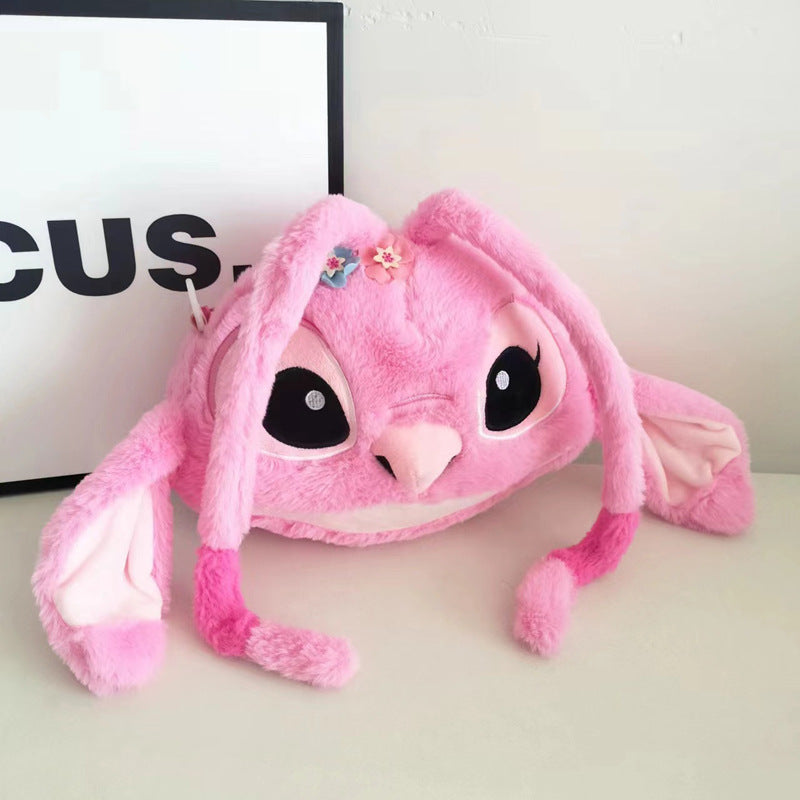 Women's Toy Toothless Korean Style Plush Portable Big Women's Messenger Bag