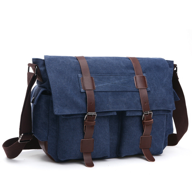 Men's Retro Hip Hop Trend Computer Single Men's Messenger Bags