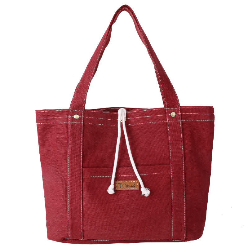 Women's Style Quality Washed Canvas Large Capacity Shoulder Bags