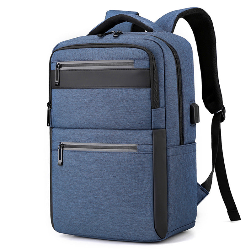 Men's Business Stylish And Versatile Waterproof Computer Large Capacity Backpacks