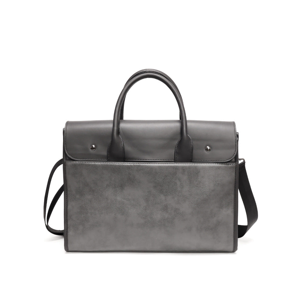 Men's Large Capacity Korean Retro Fashion Men's Briefcases