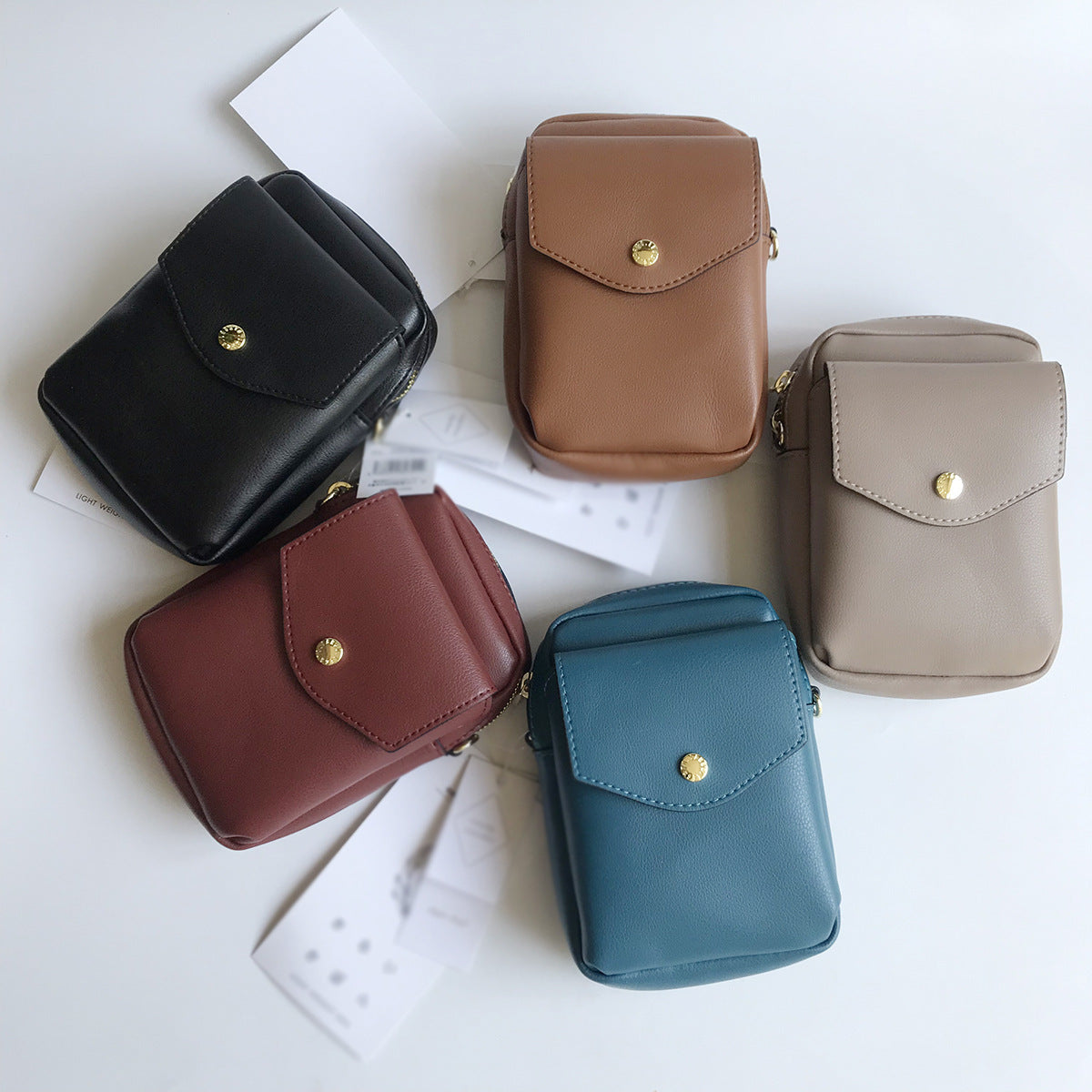 Comfortable Size Pouch Storage Lightweight Passport Crossbody Bags