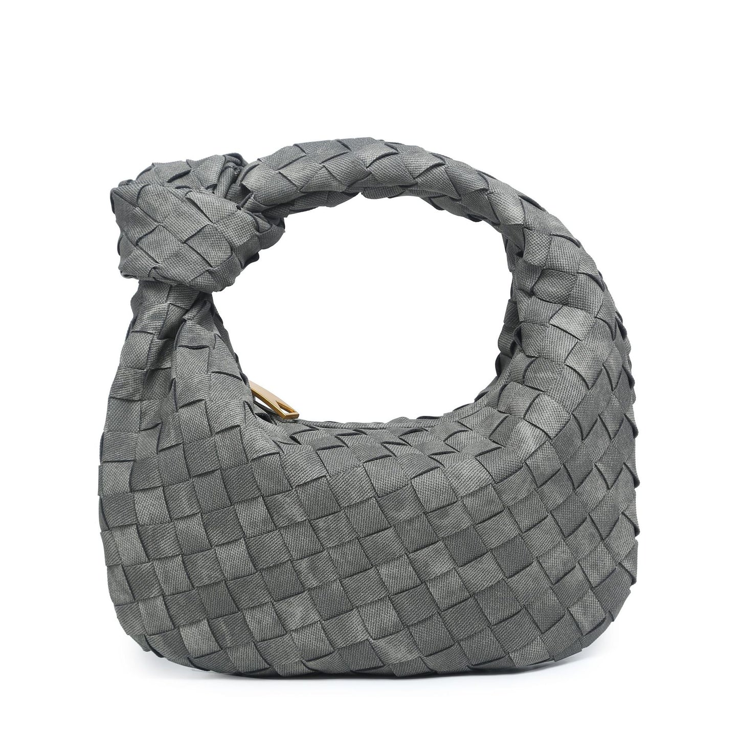 Fashion Trend Dumpling Knotted Hand-woven Croissant Handbags